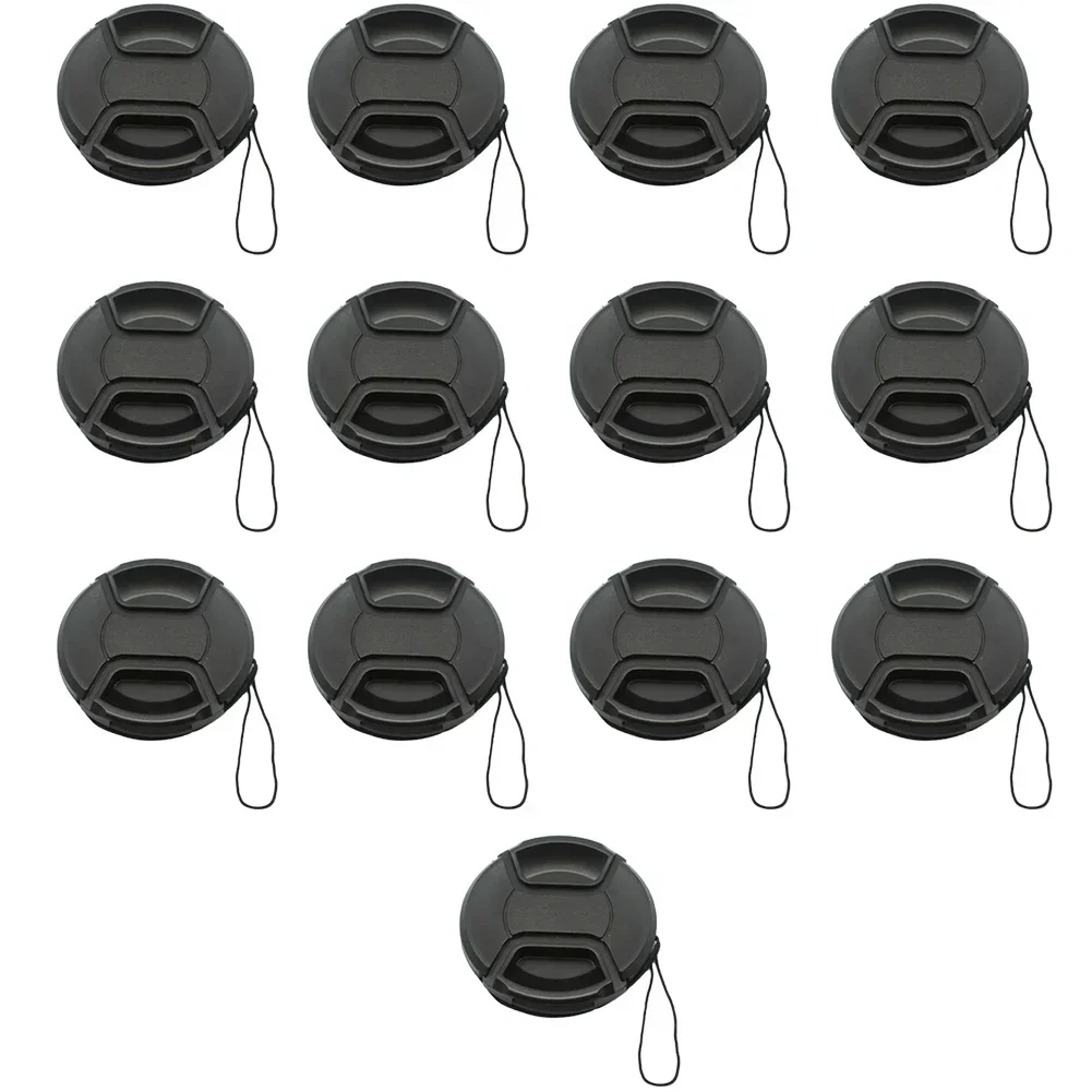 Wordless Camera Lens Cap Holder 49 52 55 58 62 67 72 77 82mm Lens Cover Dustproof Waterproof Camera Lens Protective Accessories