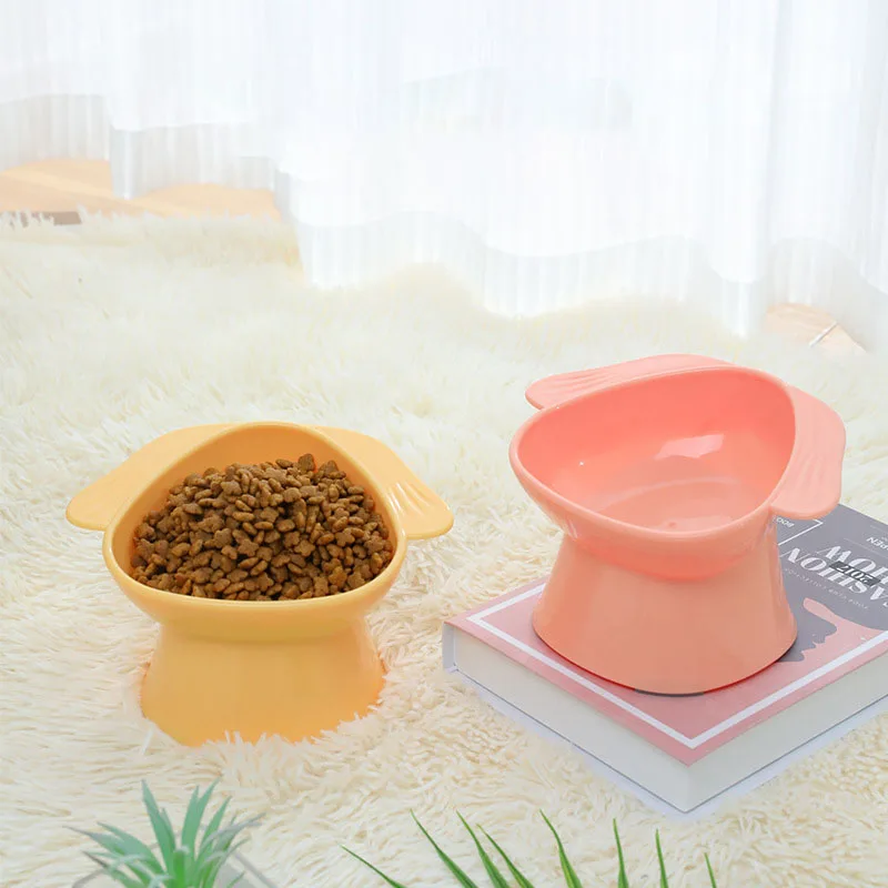 Erhöhte Haustierfutterschale, Rutschfeste Anti-Kipp Langsam-Fress-Schale für Hunde und Katzen, Erhöhte Futter- und Wasserschale zur Vermeidung von Ersticken – Detail 5