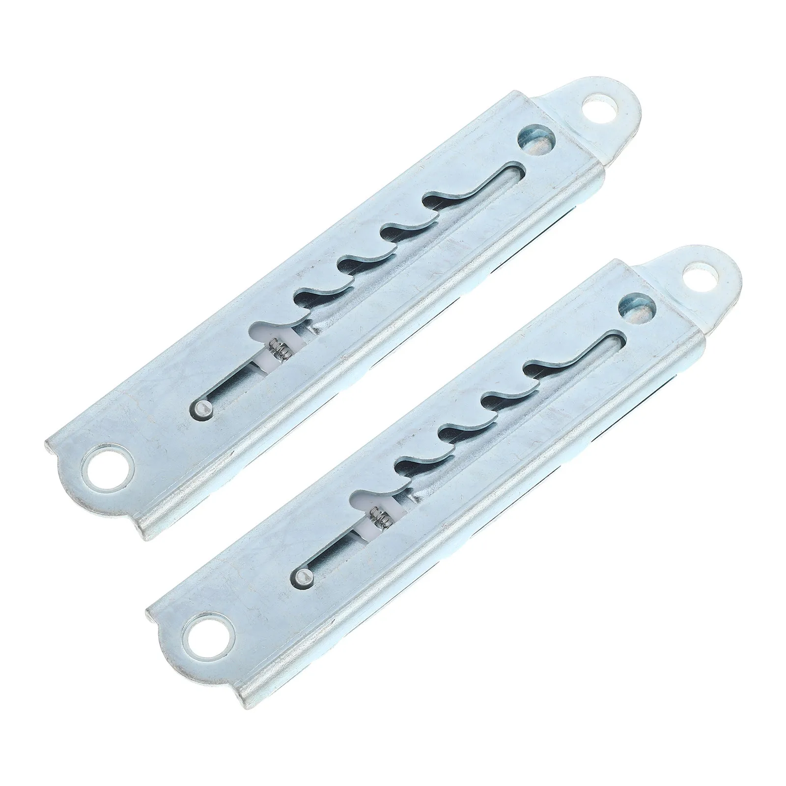 

2pcs Adjustable Headrest Regulator Telescopic Lifting Rod For Massage Table Slide Rail System Extractable Plate Hinge Ratchet