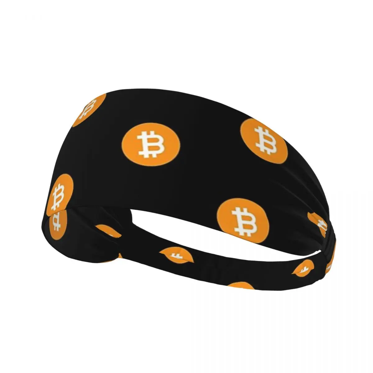 

Изготовленная на заказ повязка для криптовалюты с биткойнами для мужчин и женщин, впитывающая влагу, спортивная повязка для занятий спортом, тренажерный зал, йога, бег