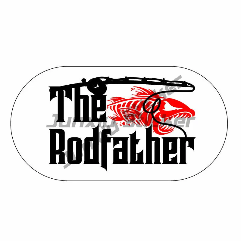 

The Rod Father Funny Fishing Sticker Decal for Car, UTE , BOAT, RV Mo