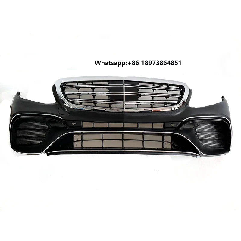 

For E-Class W213 Modified E63 Executive Front Bumper Center Grid