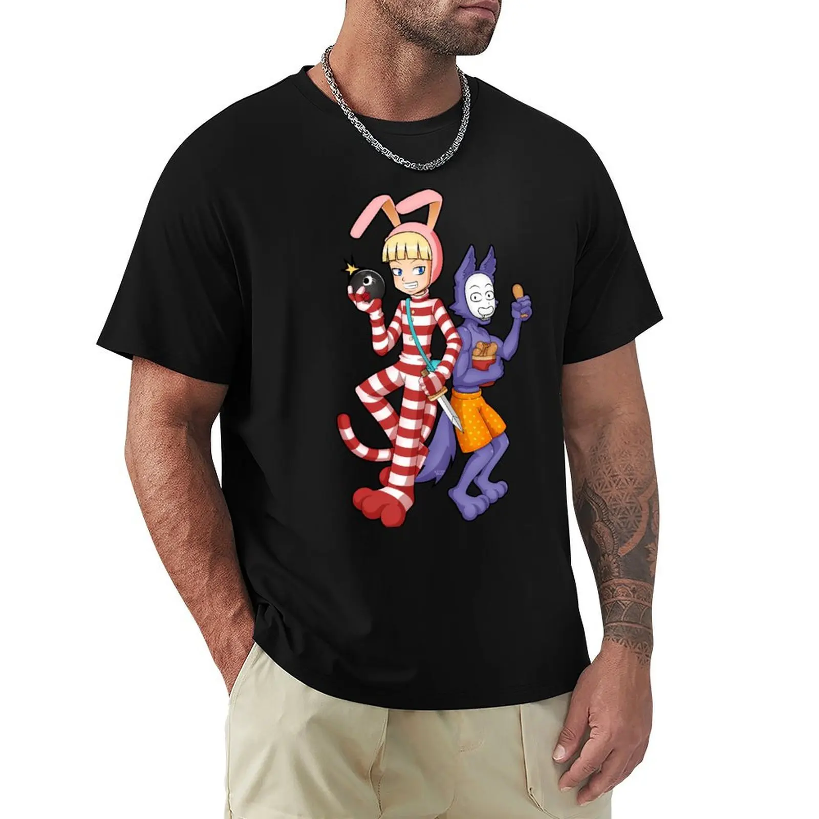 Camiseta Popee the Performer, camiseta informal sencilla y moderna