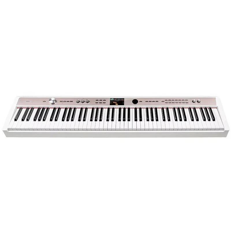 NUX NPK-2 Portable Digital Piano Keyboard 88-Key Black with Case 3.5mm Headphone Jack