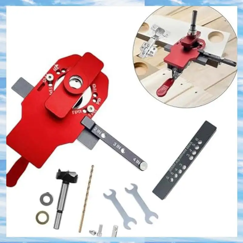 فلاش الاتجاه سبائك الألومنيوم خزانة تركيب 35 مللي متر النجارة المفصلي محدد عدة ثقب لكمة مثقاب الخشب لتقوم بها بنفسك المشاريع #3