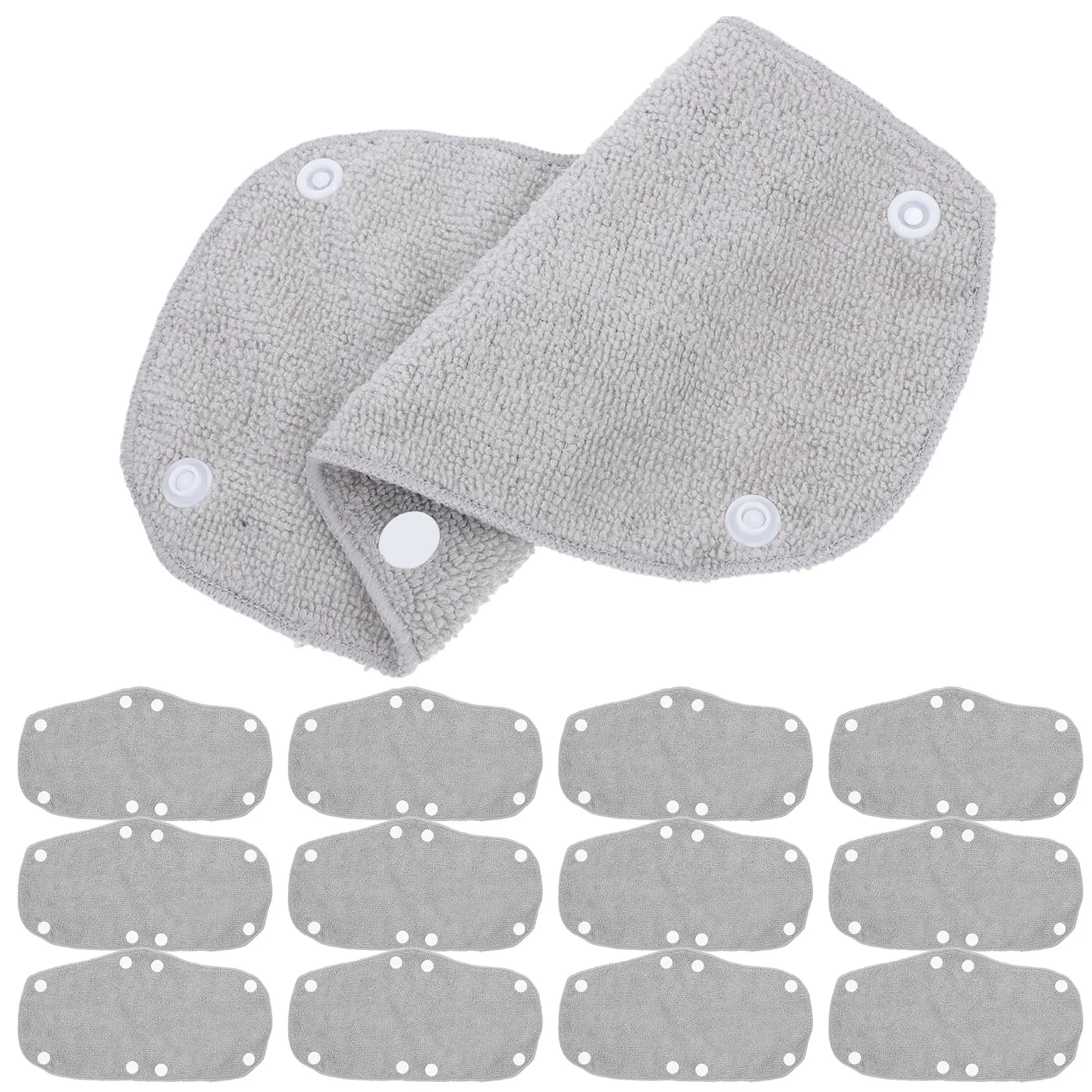 

15 PCS Hard Pad Hat Accessories Hardhat Sweatbands Sweat-proof Towel Liner Cloth Cap Liners