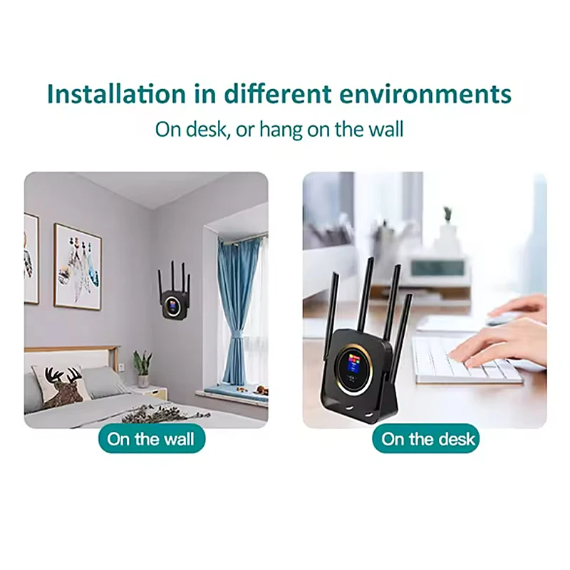 4G Wireless Router Cat4 FDD/TDD 4G CPE WAN/LAN WiFi Router 4G CPE