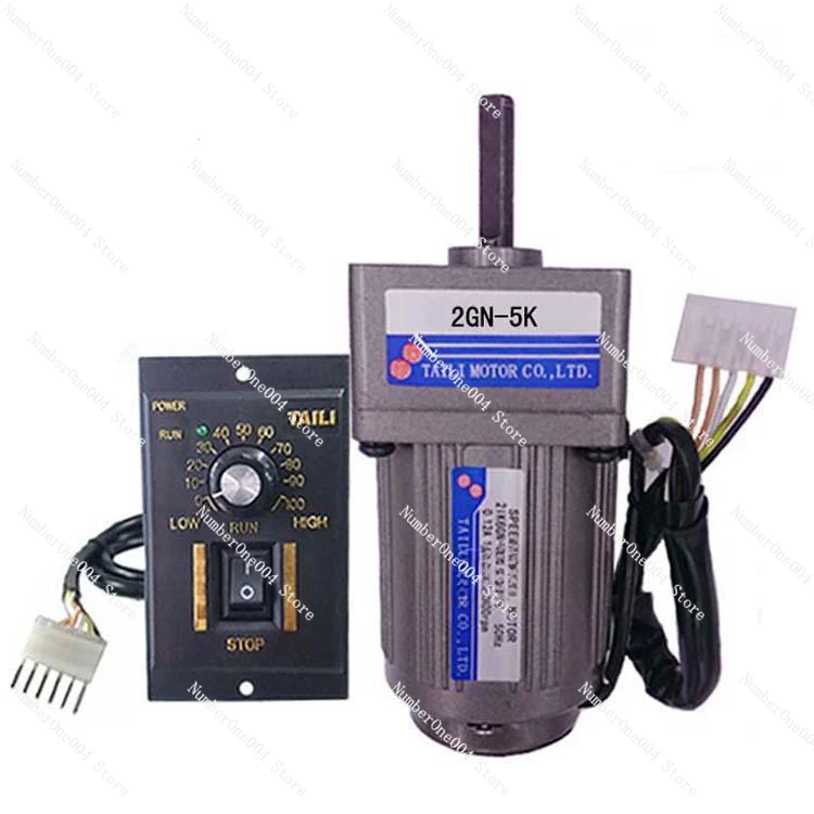 

Applicable to Square,5IK120RGU-CF 120W AC 220V gear reducer motor, speed ratio 3K-180K, adjustable speed + speed controller