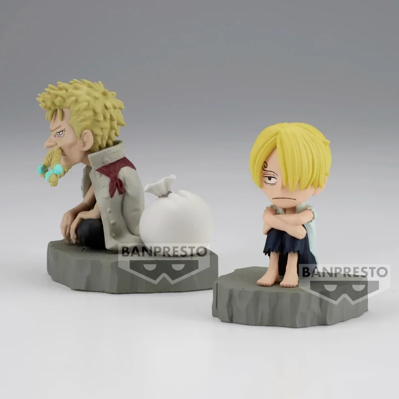 Bandai BANPRESTO WFC Log Stories Sanji Zeff Vol.7 One Piece Anime Action Figure Toy Gift Model Collection Hobby, en Stock