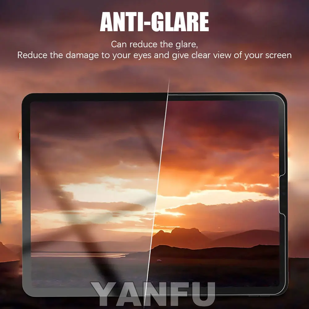 Paper Texture Film Like For Ipad Air 5 2022 4 Mini 6 3 2 Screen Protector For Ipad Pro 11 10.2 8 9 9th Generation 2021 2020 9.7