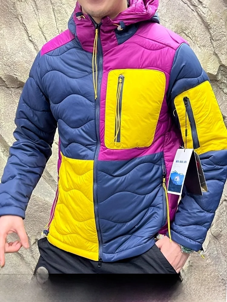 

Модное уличное хлопковое жакет с капюшоном, молодежное теплое утепленное пальто Long Sve, легкое зимнее пальто