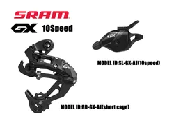 Sram GX Trigger Shifters 2*10s MTB bicycle bike shifter 10s Mountain Bike Rear Derailleur Compatible for SRAM GX Derailleur