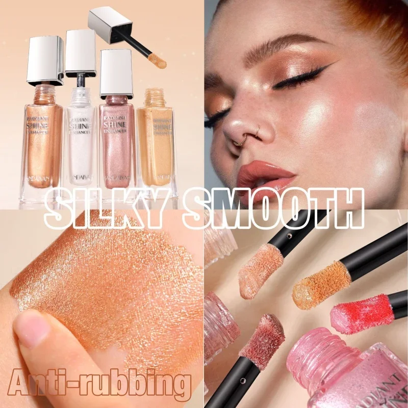 Face Liquid Highlighter Bronzer Contouring Cream Highlight Shine High Lighter Illuminator Easy To Apply Makeup