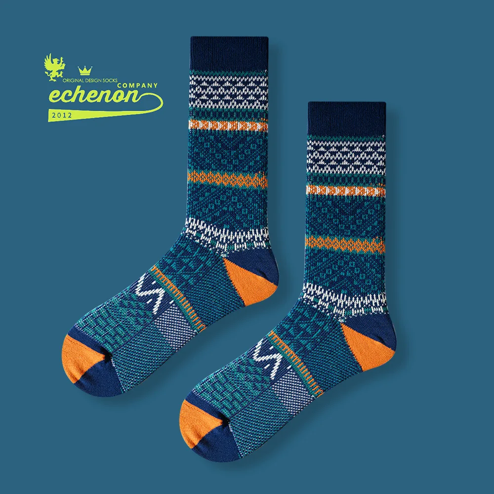 American Leisure Socks Cool Cotton Socks Christmas Gift Socks Retro Style Cool Socks Leisure Sock Adorable