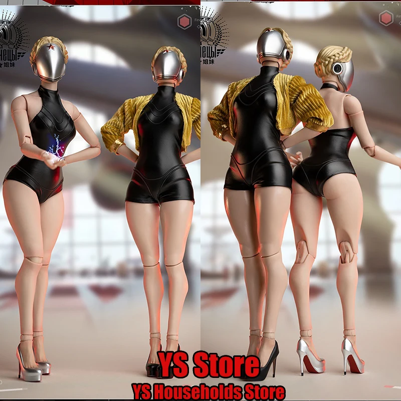 Onetoys CosplayGirl CG002 1/6 Movable Twin Sisters Action Figure Robot Girl Mini Delicate 12