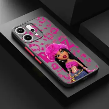 全新可愛娃娃 Bratz 電鍍手機殼,適用於 Vivo V50 X70 V29 V25E V23E V21 V20 V19 V17 V15 V11i Y19 Y17 Y16 Y15S Y04 手機殼 12 最佳銷售 布拉茨娃娃案 - №2