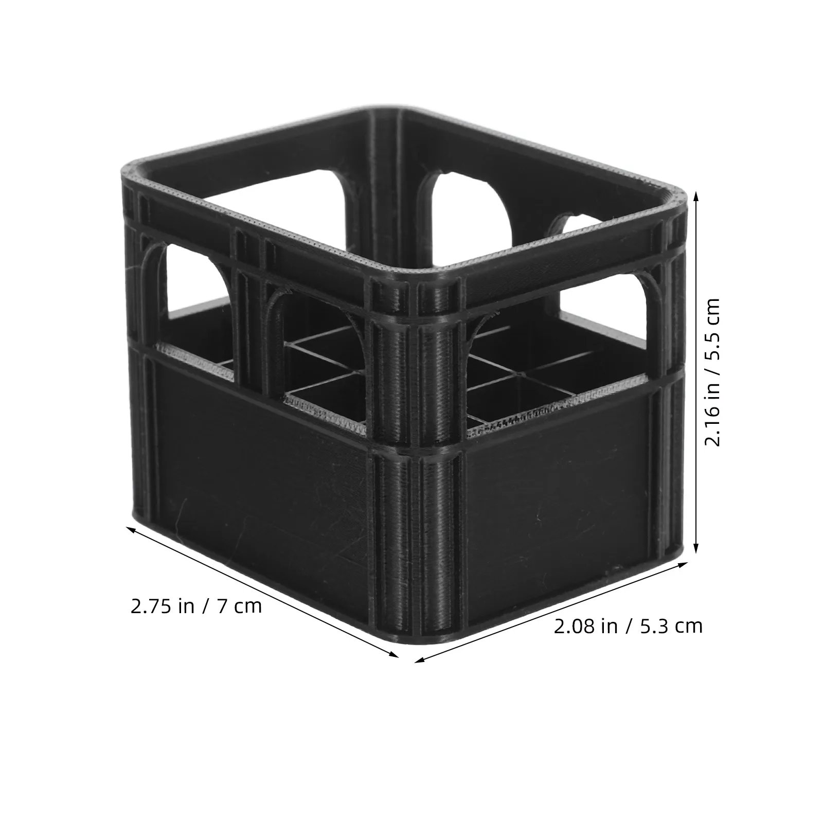 Aa Battery Box Battery Storage Organizer 12 Slots Plastic Case Desktop Organizer Compact Storage Container for Home Office Use