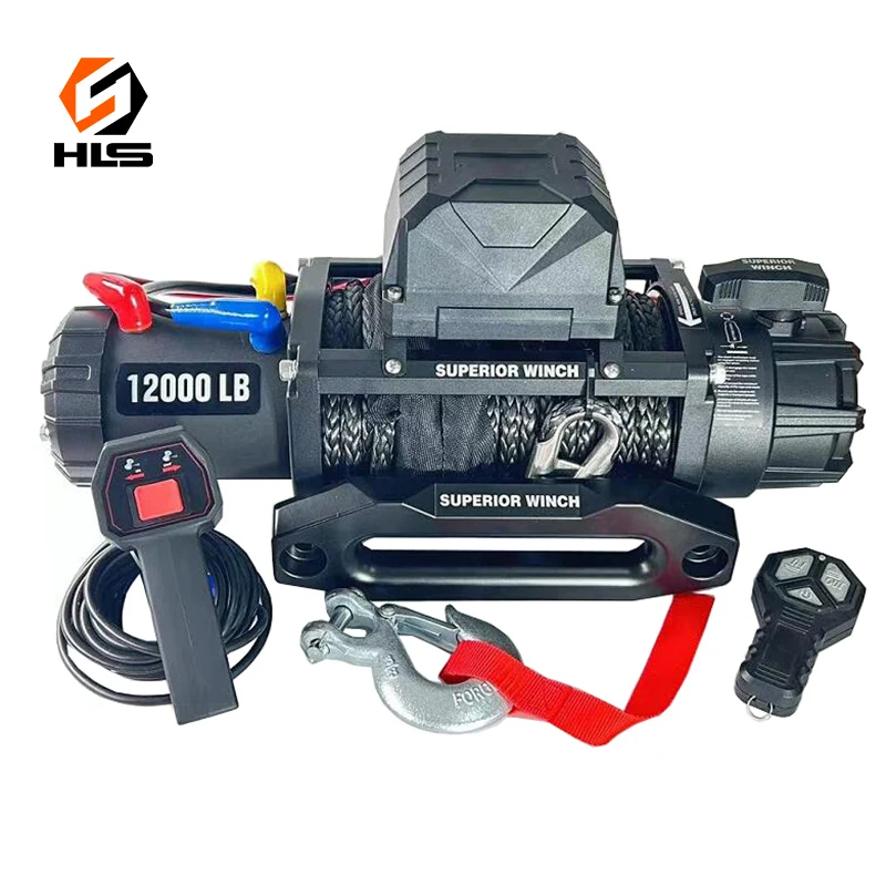 High Lifting Capacity Winches 12V Winch 3000 lb Load Capacity Electric Winch for ATV UTV Steel Cable Wire Rope