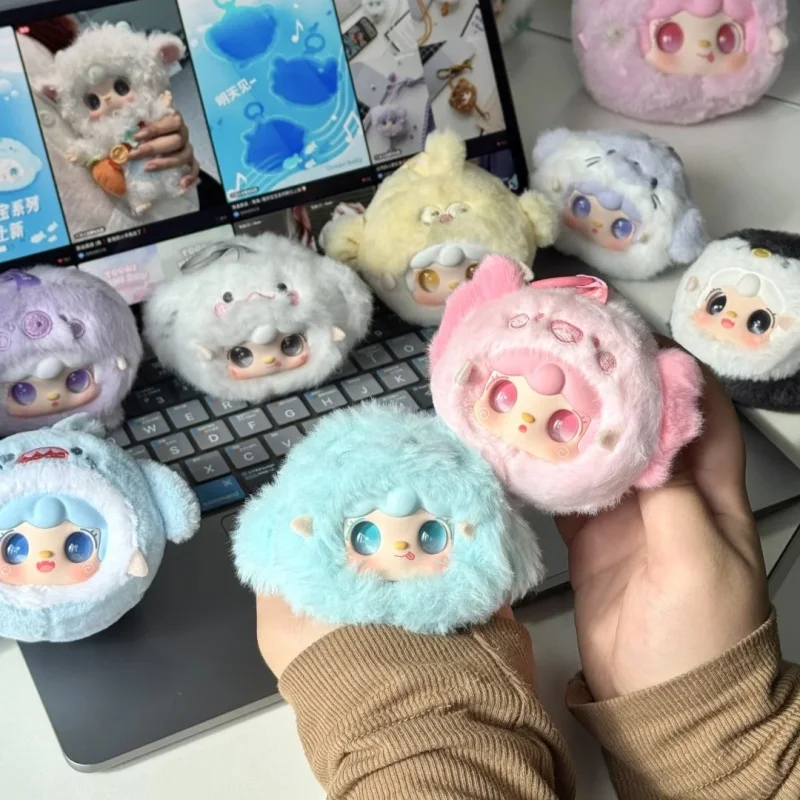 

In Stock Kawaii Yooki V6 Ocean Baby Series Blind Box Mysterious Box Desktop Decoration Backpack Accessories Surprise Toys Gifts