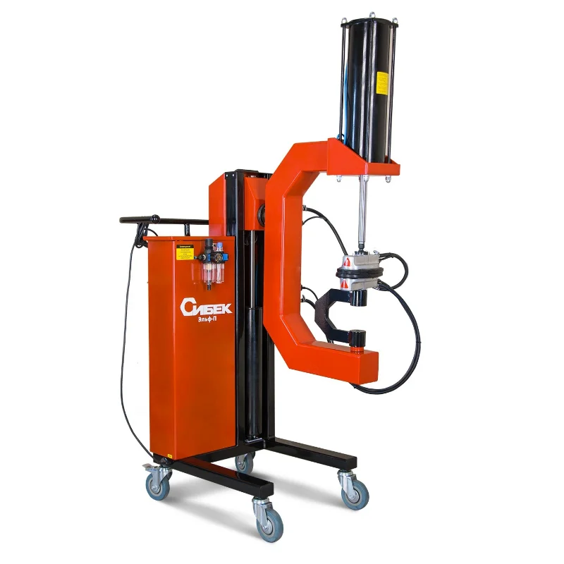 Tire Vulcanizing Machine Vulcanizer Elf-P With Pneumatic Drive Car Tire Repair Automotive Tire Repair Tools