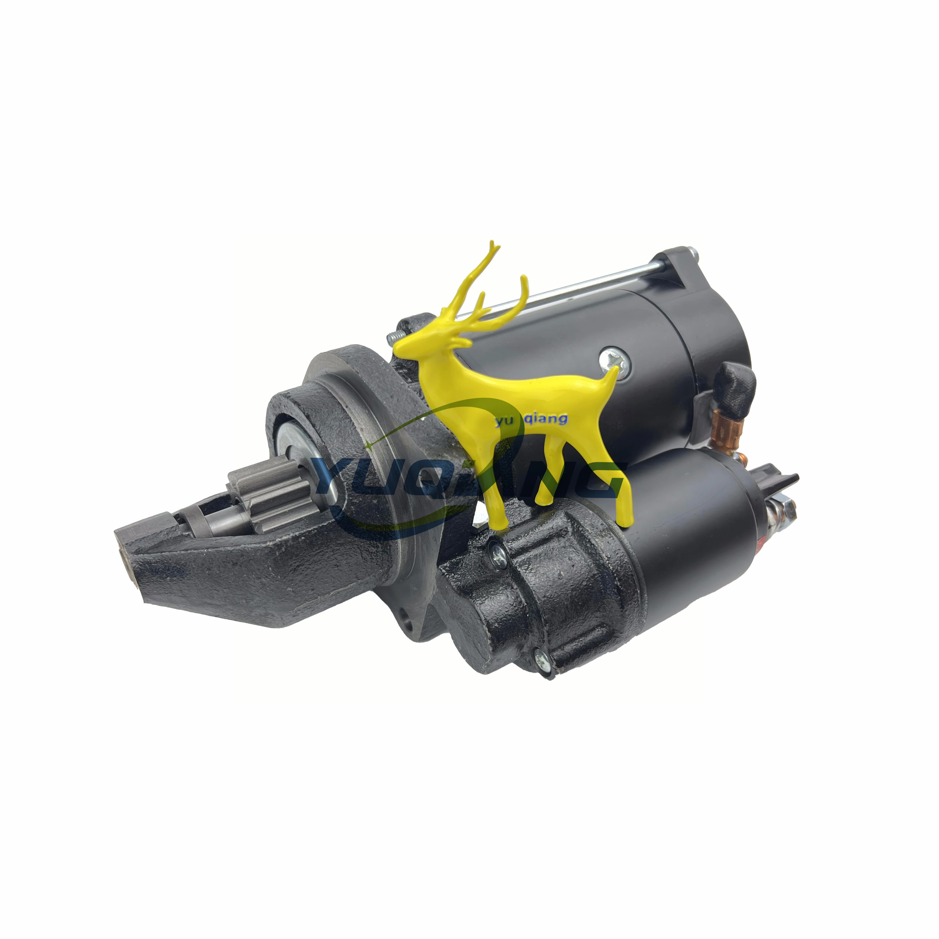 Motor de partida 24V 10T RE503119 RE528532 114824 RE518112 RE546027 RE546868 RE518057 AZF4224 para escavadeira