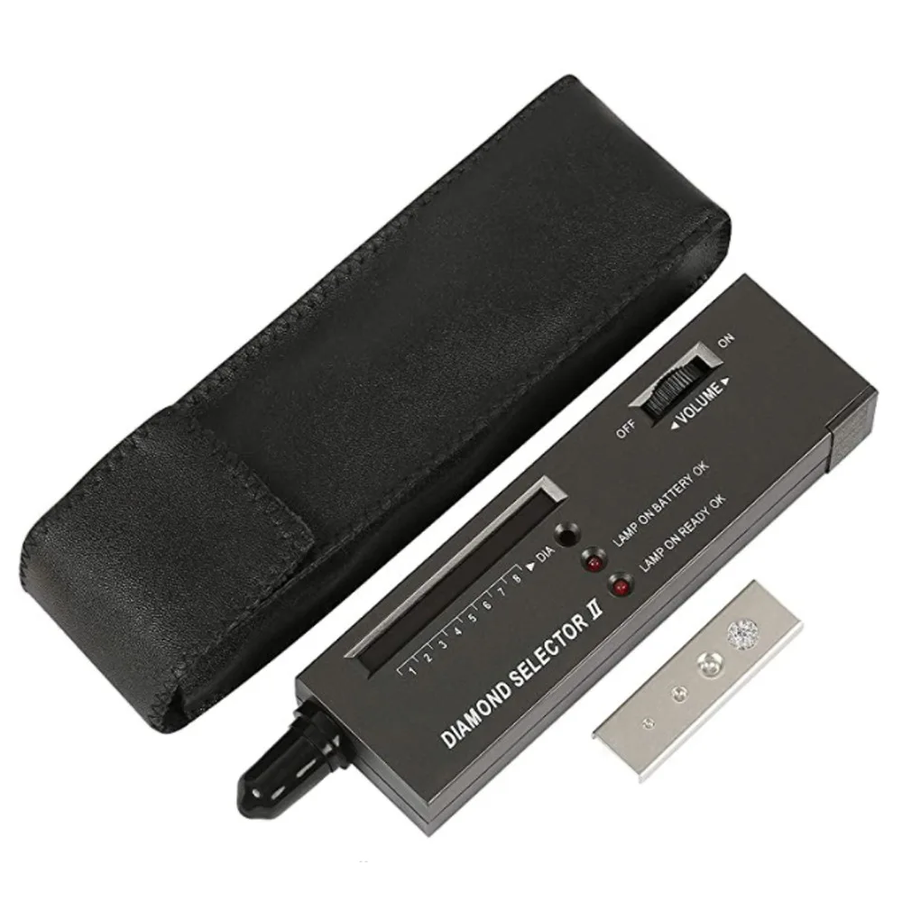 

2025 Лидер продаж, 2 предмета, дрель, тестер теплопроводности, алмазный тестер со световым увеличительным стеклом, измерение твердости