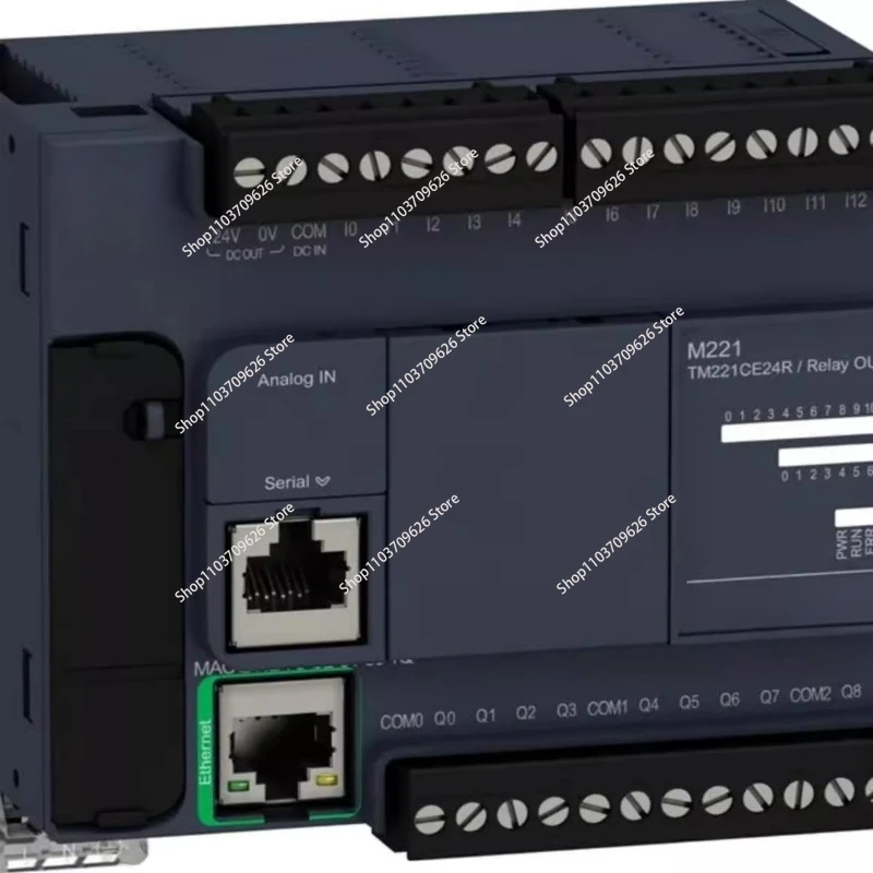 

100% original PLC Logic controller Modicon M221 16 IO relay Ethernet TM221CE16R