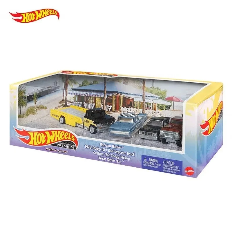 New Sale In Stock Original Hotwheels Garage Series 4 Cars Simulation Car Model High Quality Alloy Car Surprise Gift Toys Car