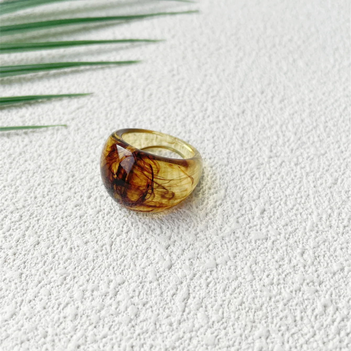 الإبداعية حلقة متعدد الألوان البلاستيك الدائري Y2K نمط ديكور خواتم للمرأة مجوهرات للبنات اكسسوارات فستان الحفلات