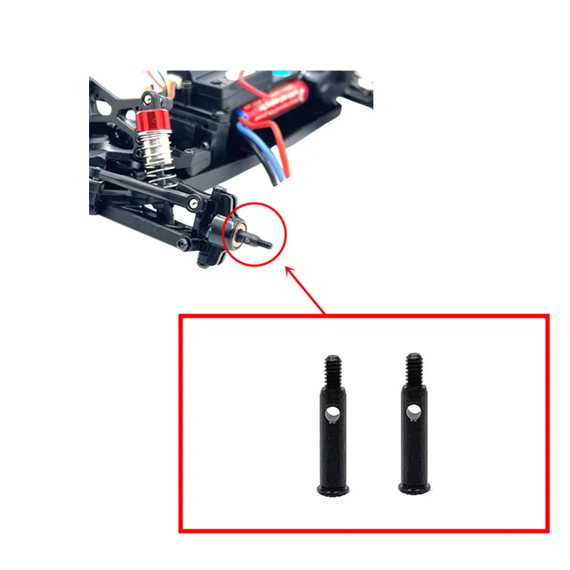 Metall-Upgrade-Vorderradachse für ferngesteuertes Auto, passend für WLtoys 244016 LOSI Micro-B 1/24