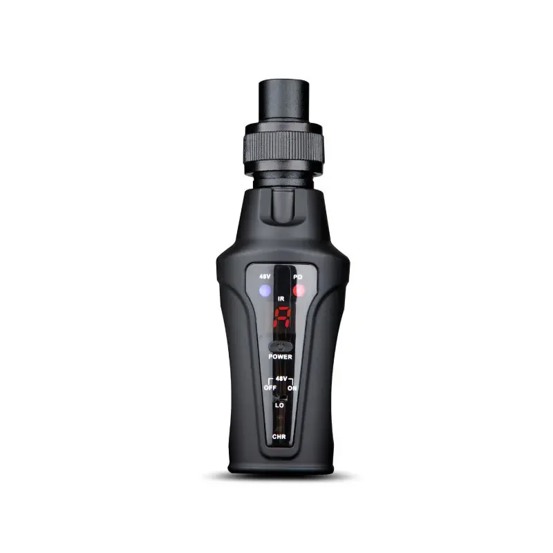 True diversity wireless grenade system 48V power supply, support dynamic microphone