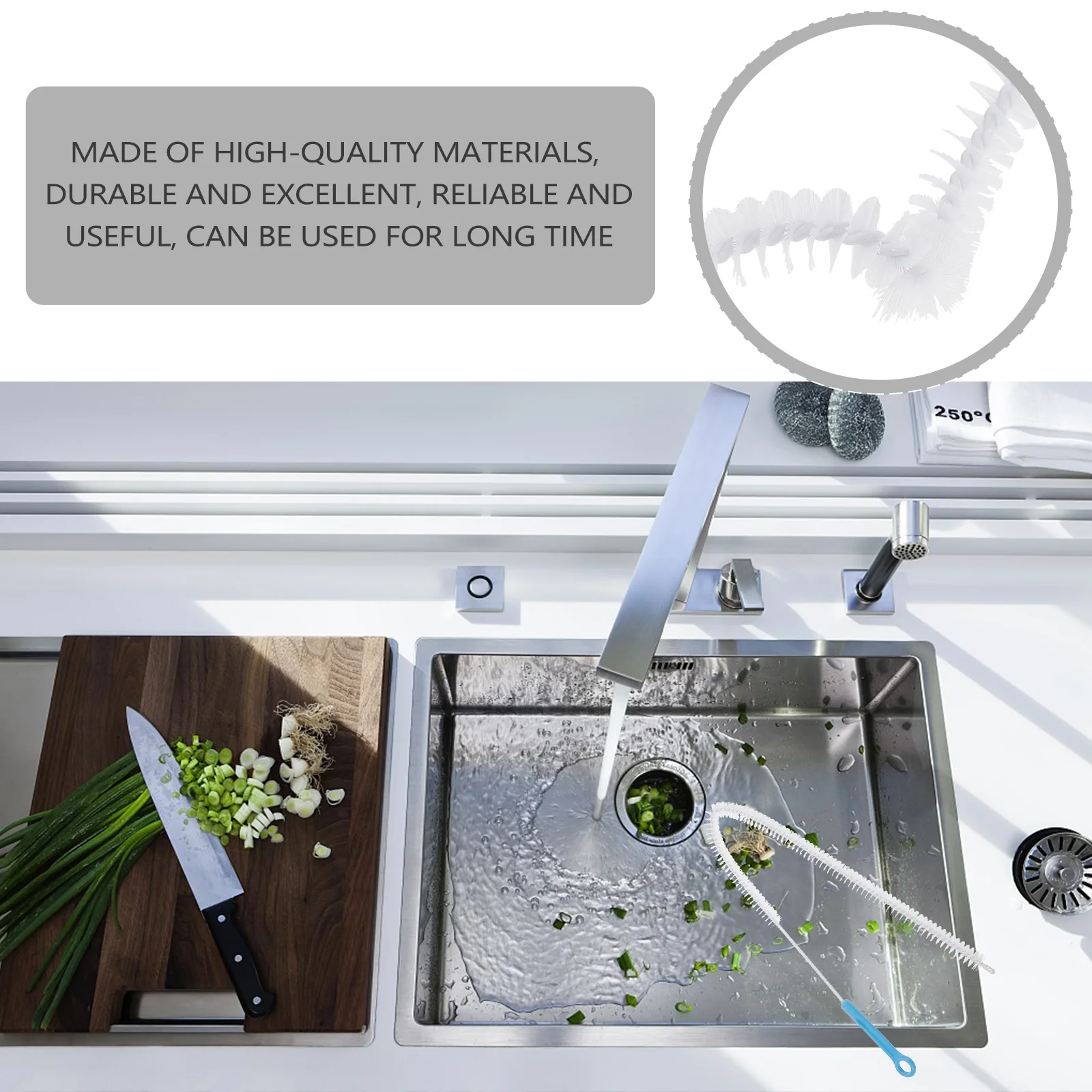 2 قطعة فرشاة تنظيف بالوعة مرنة استنزاف تسد مزيل انحناء البلاستيك استنزاف نظافة الشعر الماسك انحناء بالوعة فرشاة