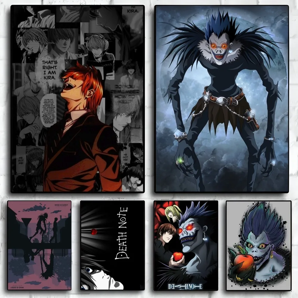 Anime D-Death N-Note  Poster Paper Print Home Living Room Bedroom Entrance Bar Restaurant Cafe Art Painting Decoration