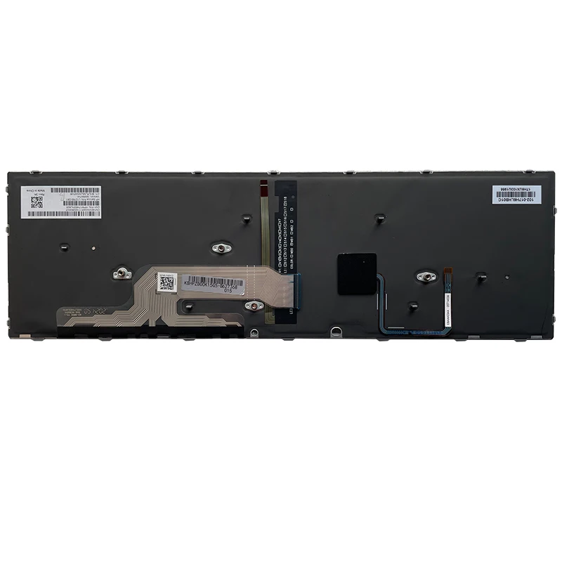 لوحة مفاتيح كمبيوتر محمول جديدة أمريكية/روسية لـ HP ZBOOK 15 G5/15 G6 ZBOOK 17 G5/17 G6 مع إضاءة خلفية