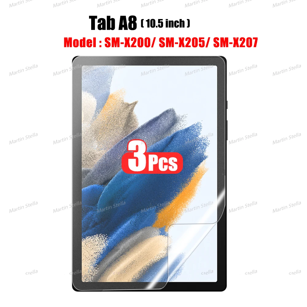 3 Stück Papiergefühl wie Displayschutzfolie für Samsung Galaxy Tab S7 S8 S9 Plus Ultra Samsung Tab S6 Lite S7 S9 Fe A8 A9 A7 Kein Glas