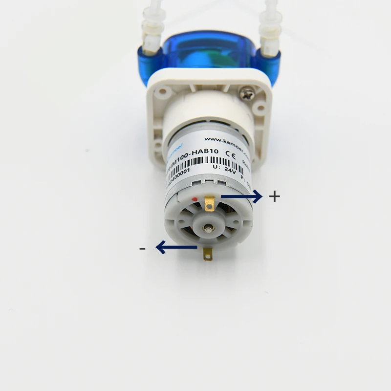 

2026 new KPHM100 low flow brushless/brushed DC motor stepper motor small peristaltic pump liquid dosing pump 12V/24V 100ml/min