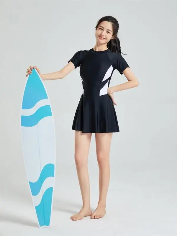 Xizi Women's Bikini Swimsuit Skirt Sle Large Size with Steel Support Defg Cup Thermal Spring Swimming Costume