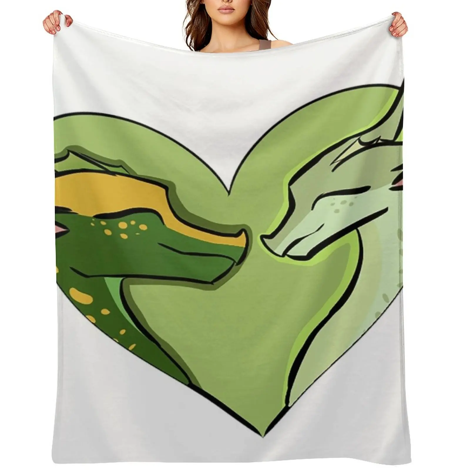 

Sundew And Willow Heart Throw Blanket valentine gift ideas Flannel Retros Tourist Blankets