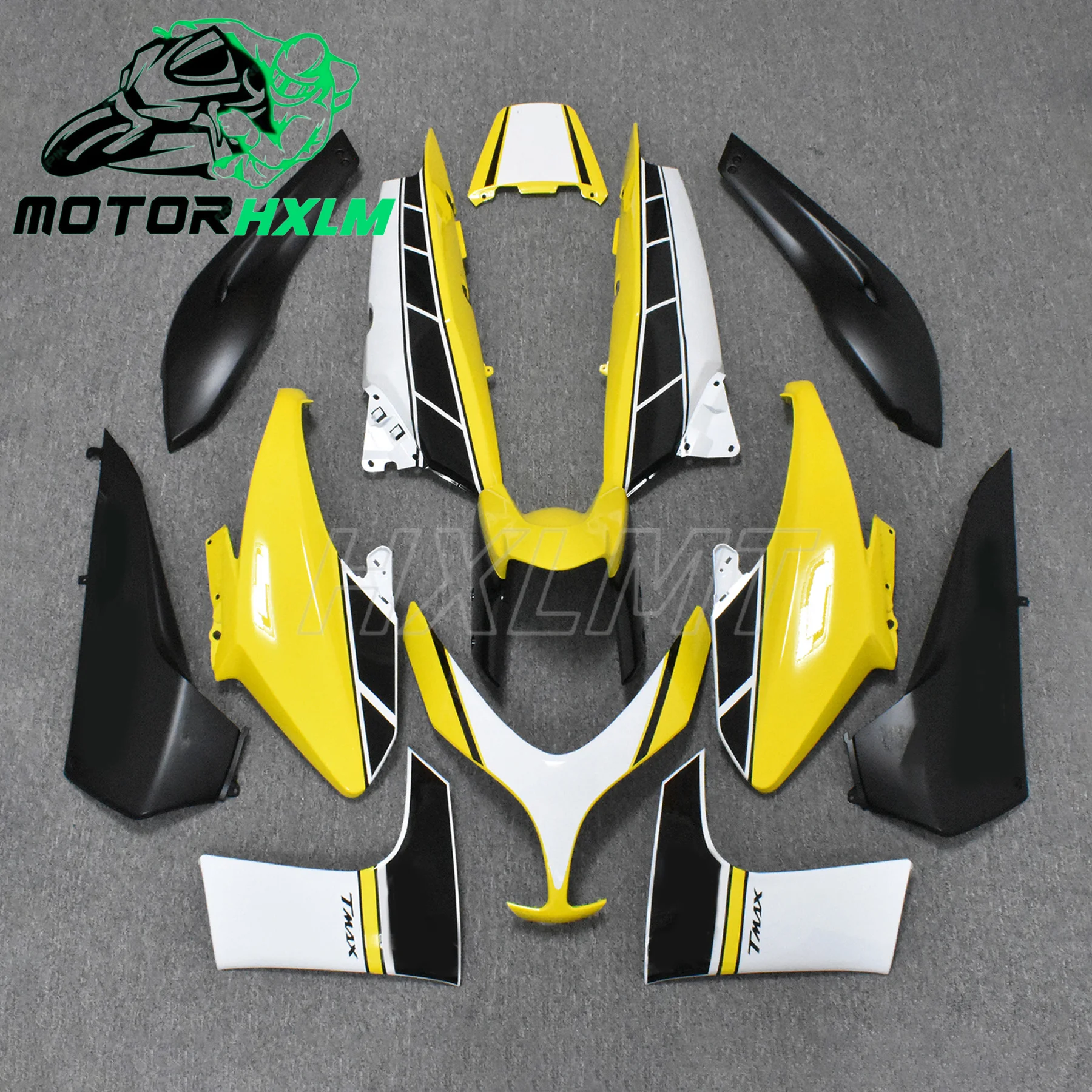 Maxi scooter 2009 fairing kit for Yamaha TMAX 500 2008-2011 | Motorcycle body panels | Fluorescent Green 2008 2010 2011