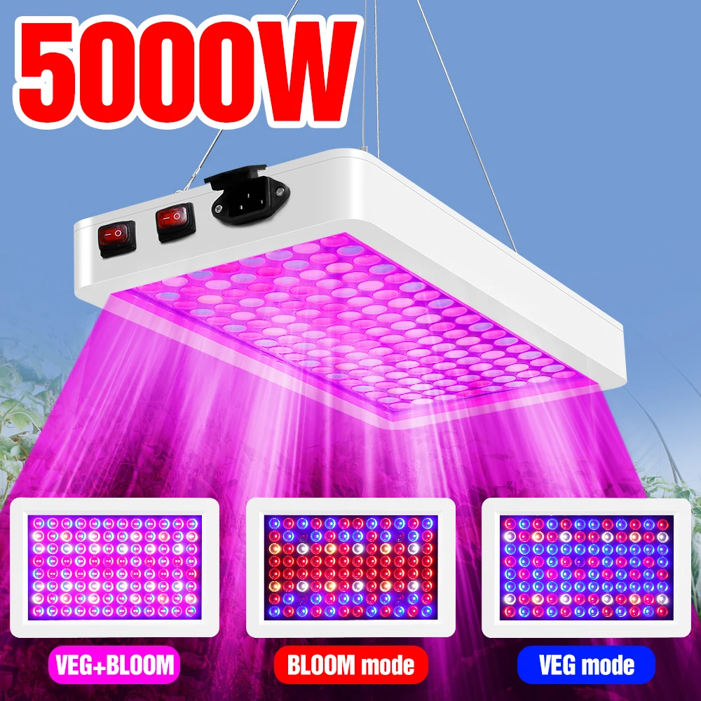 

Full Spectrum LED Grow Light Quantum Board Phytolamp For Plants Indoor Flower Seeds Hydroponics UV Lamp Greenhouse Growing Light