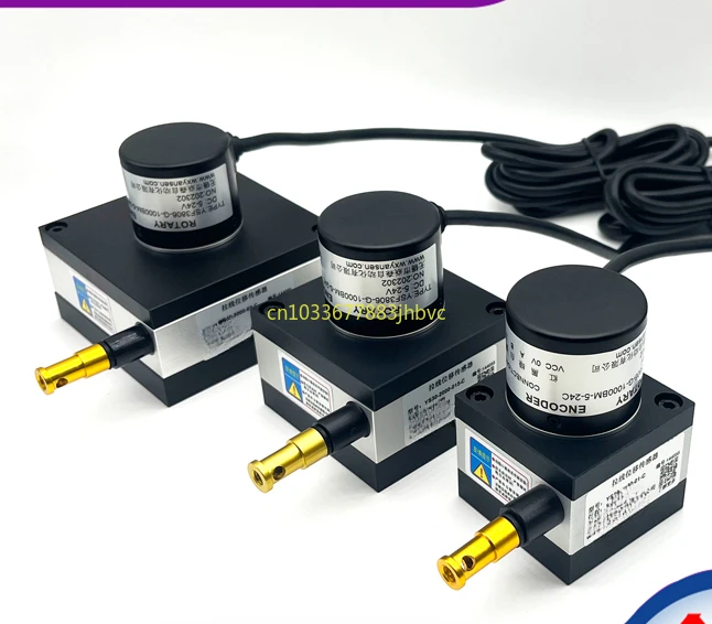 Pull Wire Encoder,  Displacement Sensor, Encoder