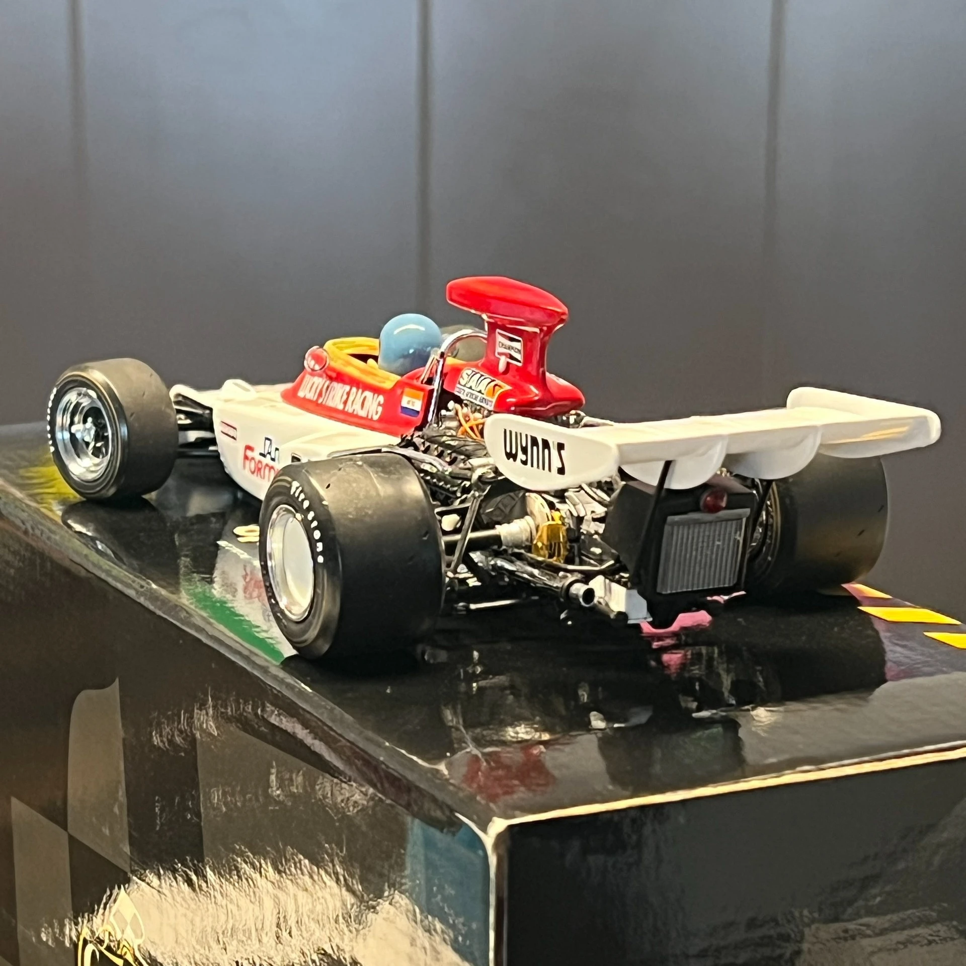 Exoto 1:18 f1 72d #29 bringen eine Puppe Simulation Limited Edition alle offenen Legierung Metall statische Auto Modell Spielzeug Geschenk