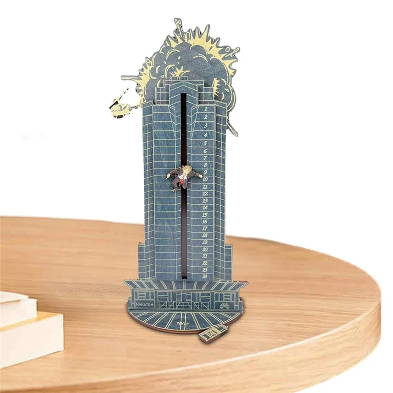 A59E-1 قطعة 2023 هانز جروبر تقويم القدوم الخشبي تقويم القدوم عيد الميلاد العد التنازلي الأزرق