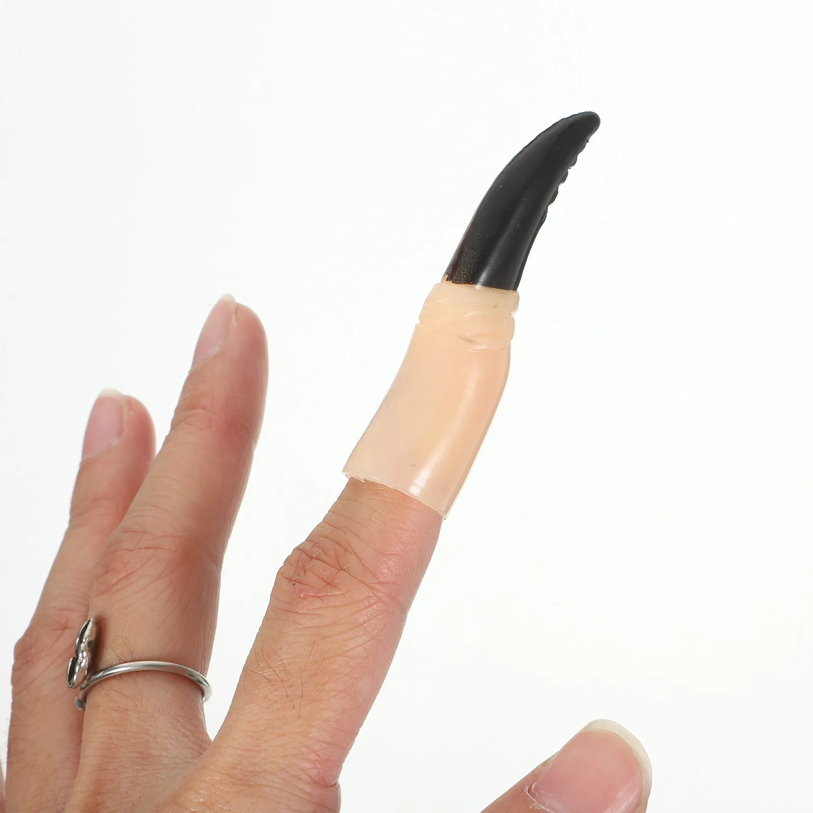

Halloween Witch Nails Long Scary Fingernail Claws Creepy Nail Tips for Costume Party Cosplay Masquerade Decoration