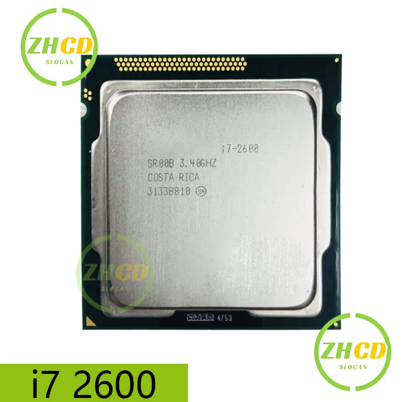 Intel Core For i7 2600 3.4GHz quad-core Processor 8MB 5GT/s SR00B LGA 1155 cpu