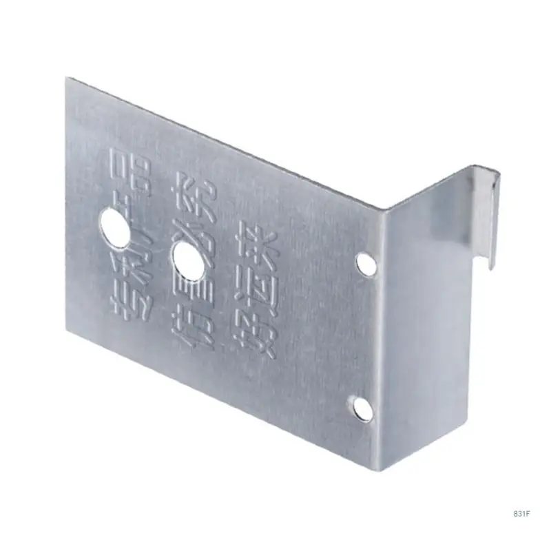 

100Pcs Door Frame Corner Fixer Door Installation Bracket Design Sturdy Stainless Steel for Fixing Wood Doors Mounting