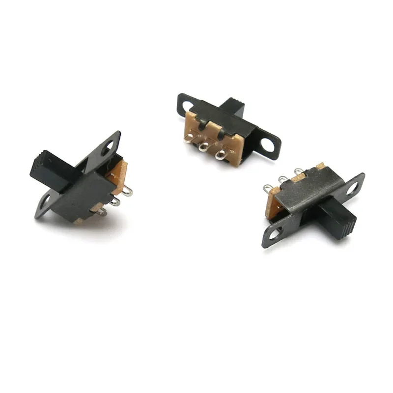 

20PCS Mini Slide Switch With M2 Hole For DIY Model Toy Technology Project