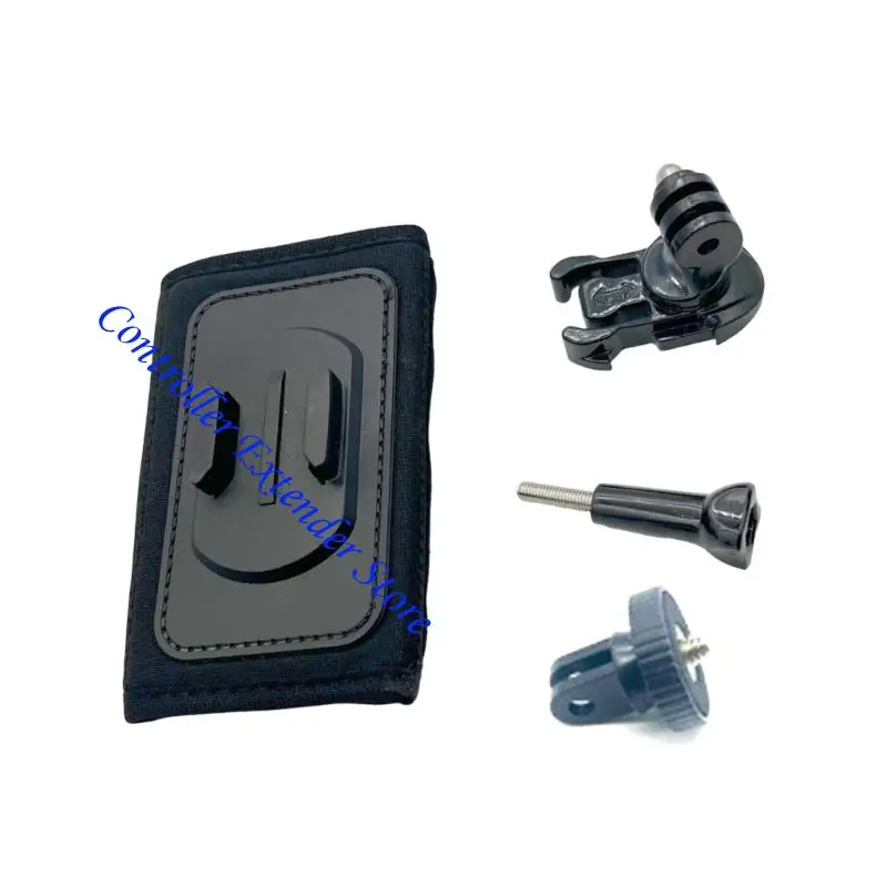 N84B Shoulder Mount Bracket For Sports Cameras Includes Rotating Adapter & 1/4 Screw