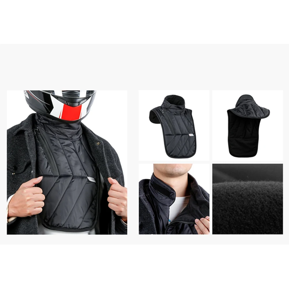 Keeping Warm Neck Scarf Motorcyclist Rider Chest Neck Protector Windproof Warmer Scarf Bibs Motorcycle Winter Thermal Collar