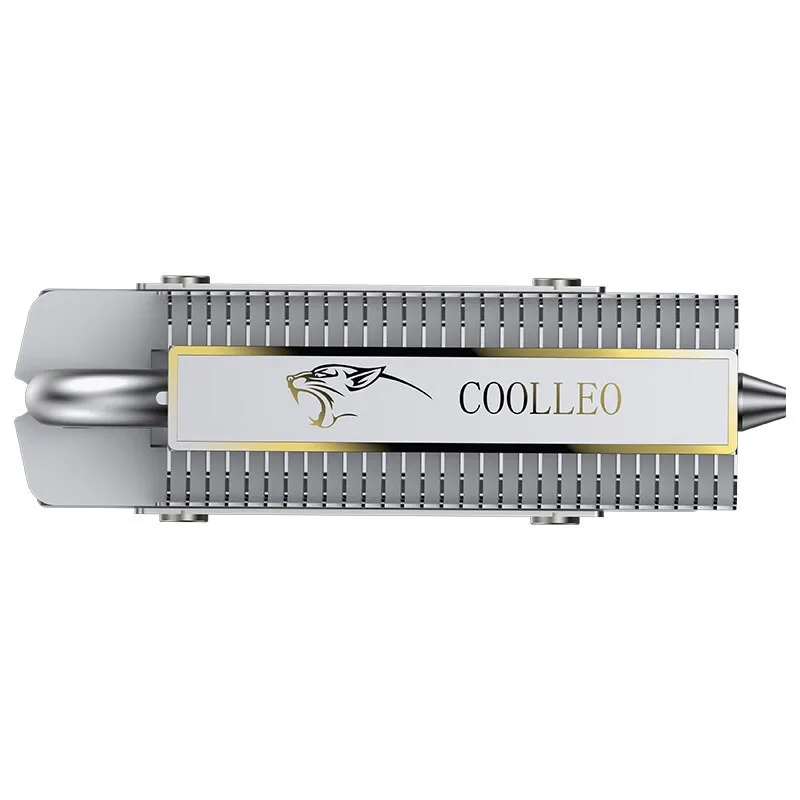 COOLLEO CL-V1 SSD برودة M.2 المبرد عالية الأداء أنبوب حراري واحد الألومنيوم 2280 الحالة الصلبة بالوعة الحرارة مع وسادة حرارية #6